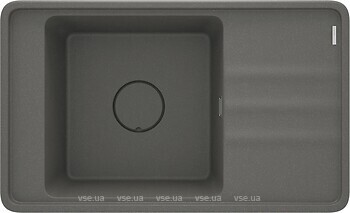 Фото Deante Momi 82x50 металлический антрацит (ZKM_T11B)