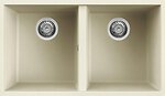 Фото Elleci Quadra 350 under top Bianco Antico G62 (LGQ35062BSO)