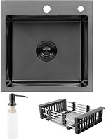 Фото Kroner KRP Schwarze 4545HM PVD 3.0/1.0 мм ( SET-KR-1168)