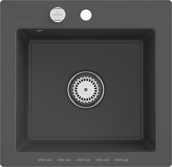 Фото Villeroy & Boch Subway 50 S Flat Graphite (33152FI4)
