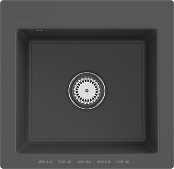 Фото Villeroy & Boch Subway 50 S Flat Graphite (33151FI4)