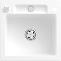 Фото Villeroy & Boch Siluet 50 S Stone White (334502RW)