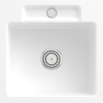 Фото Villeroy & Boch Siluet 50 S Flat Stone White (33451FRW)