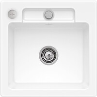 Фото Villeroy & Boch Siluet 50 S Flat Stone White (33452RW)