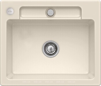 Фото Villeroy & Boch Siluet 60 S Flat Ivory (33462FFU)