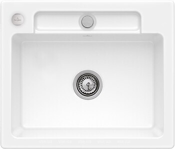 Фото Villeroy & Boch Siluet 60 S Flat White Alpin (33462FR1)
