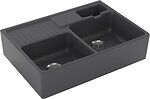 Фото Villeroy & Boch Double-bowl sink Graphite (632391I4)