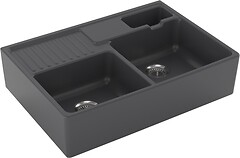 Фото Villeroy & Boch Double-bowl sink Graphite (632391I4)