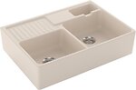 Фото Villeroy & Boch Double-bowl sink Ivory (632391FU)