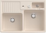 Фото Villeroy & Boch Double-bowl sink Ivory (632392FU)