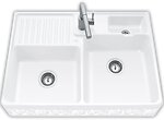 Фото Villeroy & Boch Double-bowl sink White Pearl (632392KT)