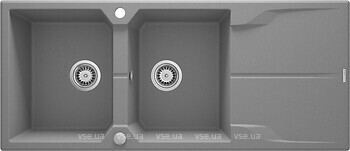 Фото Deante Magnetic 116x50 серый металлик (ZRM_S213)