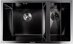 Фото Valeso Handmade PVD 76x45 3.0/0.8 черный (под столешницу)