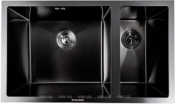 Фото Valeso Handmade PVD 76x45 3.0/0.8 черный (под столешницу)