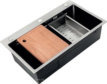 Фото Zerix ZH6845-SET-05 Decor 3.0/0.8 Nano-Black (ZM5588)
