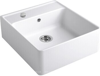 Фото Villeroy & Boch Single-bowl sink Snow White (632062KG)