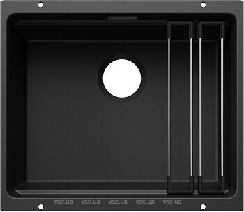 Фото Blanco Etagon 500-U Coloured Components черный (527754)