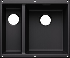 Фото Blanco Subline 340/160-U Coloured Components черный (527810)