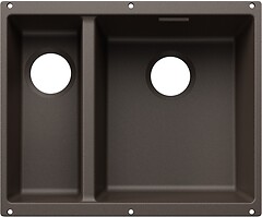 Фото Blanco Subline 340/160-U Coloured Components кофе (527816)