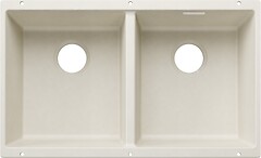 Фото Blanco Subline 350/350-U Coloured Components нежный белый (527828)