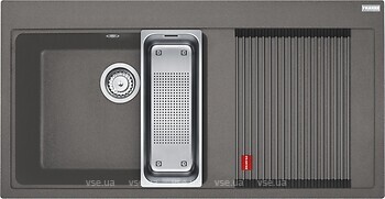 Фото Franke Mythos MTG 611-100 серый камень (114.0743.111)