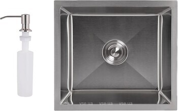 Фото Lidz H4843 Handmade 3.0/1.0 Brushed Steel (LDH4843BRU49441)