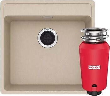 Фото Franke Maris MRG 610-52 TL + измельчитеь Slim 50 бежевый (114.0763.937)