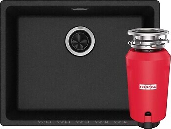 Фото Franke Maris MRG 110-52 + измельчитеь Slim 50 оникс (125.0763.932)