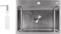Фото Lidz H5843 Handmade 3.0/1.0 Brushed Steel (LDH5843BRU49442)