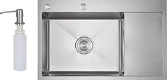 Фото Lidz H7849R Handmade Max 500 Brushed Steel 3.0/1.0 (LDH7849RBRU49464)