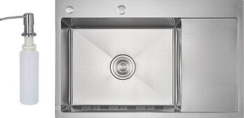 Фото Lidz H7849R Handmade Max 500 Brushed Steel 3.0/1.0 (LDH7849RBRU49464)