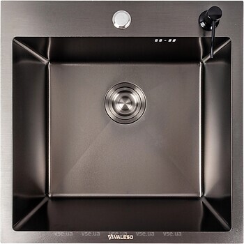 Фото Valeso Handmade PVD Volcanic 50x50 3.0/1.0 черный