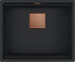 Фото Franke Kubus KNG 110-52 черный матовый Copper Edition (125.0755.504)