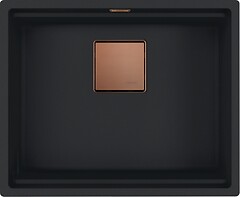 Фото Franke Kubus KNG 110-52 черный матовый Copper Edition (125.0755.504)