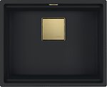 Фото Franke Kubus KNG 110-52 черный матовый Gold Edition (125.0755.503)