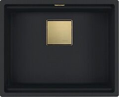 Фото Franke Kubus KNG 110-52 черный матовый Gold Edition (125.0755.503)