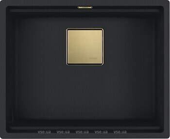 Фото Franke Kubus KNG 110-52 черный матовый Gold Edition (125.0755.503)