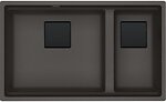 Фото Franke Kubus 2 KNG Pro 120 серый сланец Black Edition (125.0750.517)