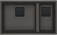 Фото Franke Kubus 2 KNG Pro 120 серый сланец Black Edition (125.0750.517)