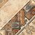 Фото Inter Cerama плитка напольная Carpets темно-коричневая 43x43 (4343 84 032)