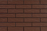Фото Cerrad плитка фасадная Brown Rustical 6.5x24.5
