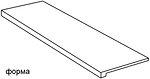 Фото Atlas Concorde ступень с капиносом Marvel Pro Scalino Travertino Silver 33x90
