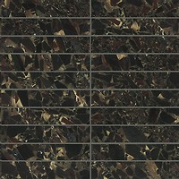 Фото Rex мозаика I Marmi di Rex Mosaico 3x15 Marble Black Naturalle 30x30 (729065)