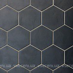 Фото Equipe Ceramicas плитка напольная Hexatile Mate Negro 17.5x20