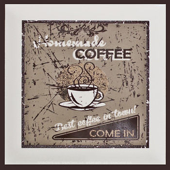 Фото Monopole Ceramica декор Coffee Time A Brown 15x15
