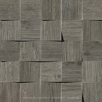 Фото Atlas Concorde мозаика Axi Mosaico 3D Grey Timber 35x35