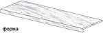 Фото Atlas Concorde ступень с капиносом Axi Elemento L Strutturato Silver Fir 22.5x90
