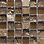 Фото Mozaico De Lux мозаика S-MOS CLHT04 30x30 Куб 2.3x2.3