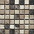 Фото Mozaico De Lux мозаика K-MOS TRAVERTINO MIX EMPERADOR 30.3x30.4 Куб 1.5x1.5
