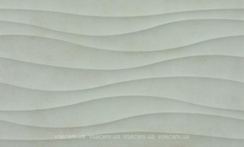 Фото Ecoceramic плитка настенная Vanguard Waves Marfil 33.3x55